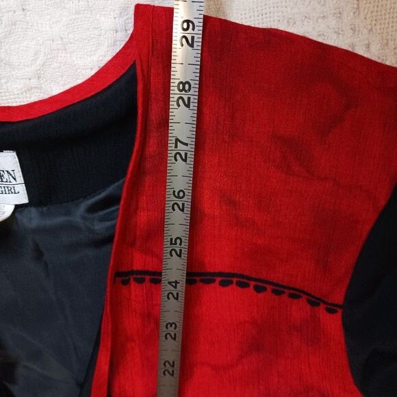 Vintage Nancy Bolen For City Girl Women's size 12 Aztec Motif Cardigan - Picture 11 of 11